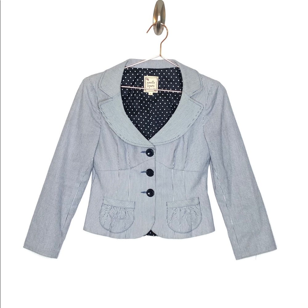 Nanette Lepore Striped Blazer 2